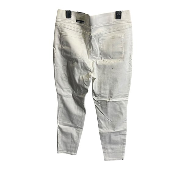Talbots Denim - Talbots Sculpt Jegging Women’s 14P Petite Pull-On White Jeans